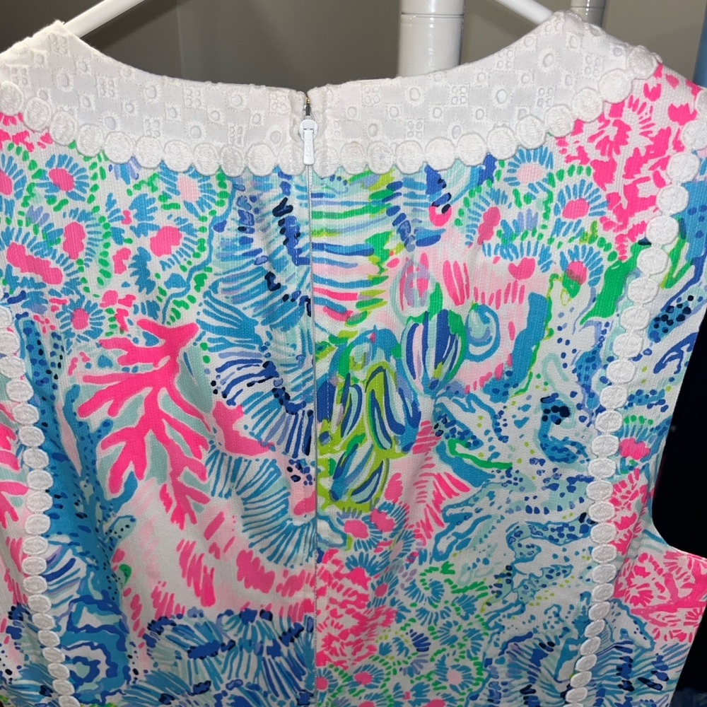 Lilly Pulitzer Vibrant Blue and Pink Dress - Picture 2 of 4